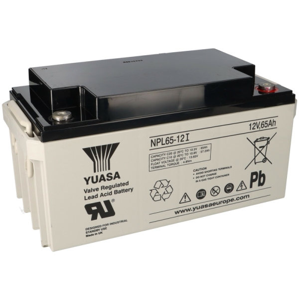 Yuasa Blei-Akku NPL65-12I Pb 12V